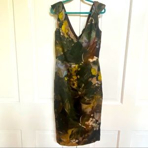 Ellie Tahari Dress silk sz 0